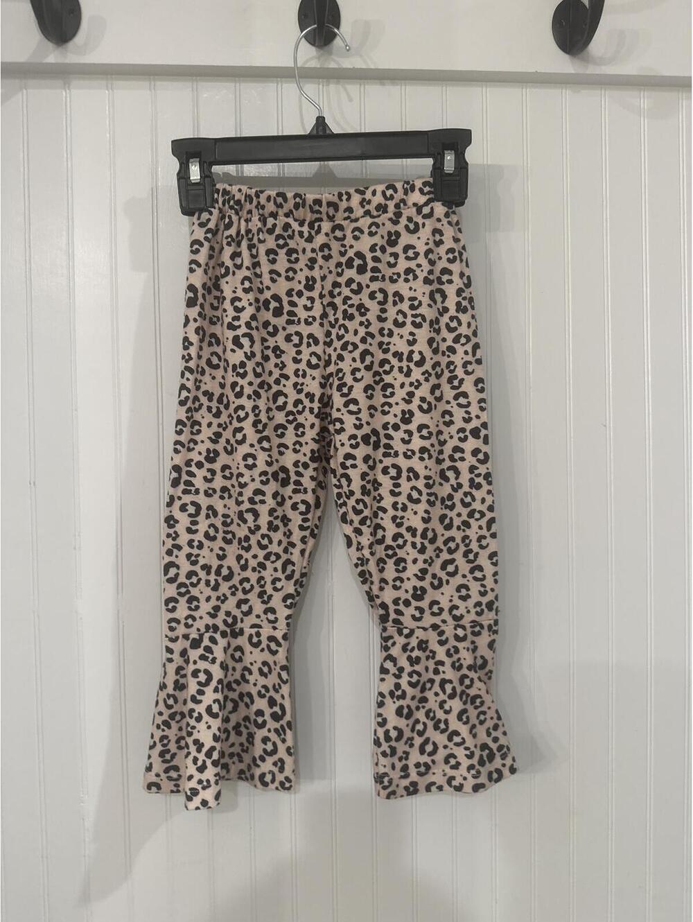 PatPat Leopard Print Tights Toddler Girls Size 18-24M